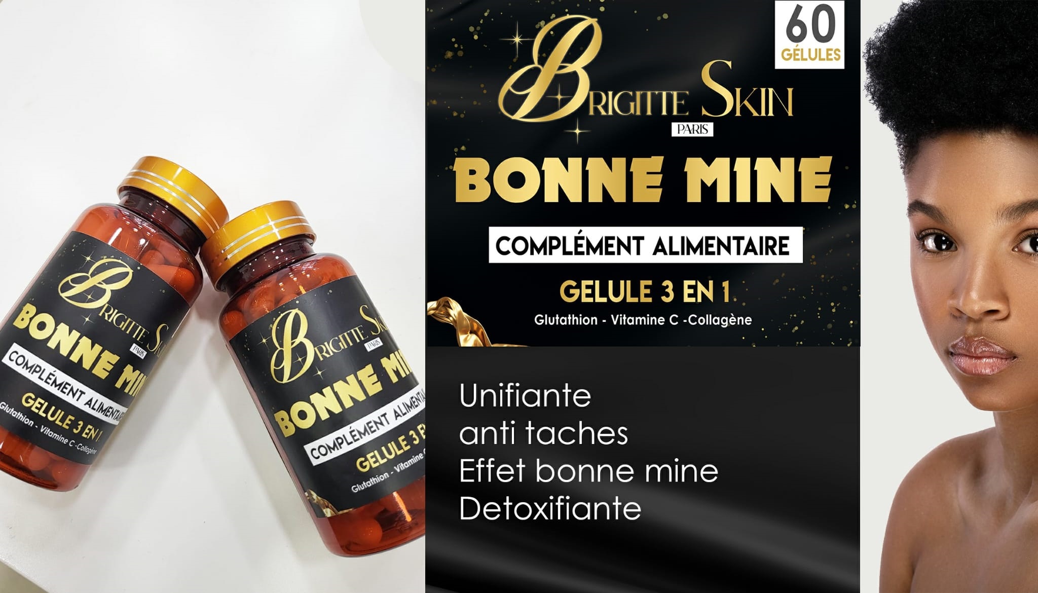 Bonne Mine C’est 60 gélules pour une action 100% efficace et Rapide