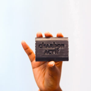 Savon charbon actif